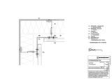 Innenecke, mit Eckprofil 1-fach gekantet