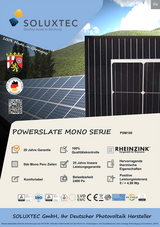 PowerSlate Mono FL20: Leistung 100 Wpeak